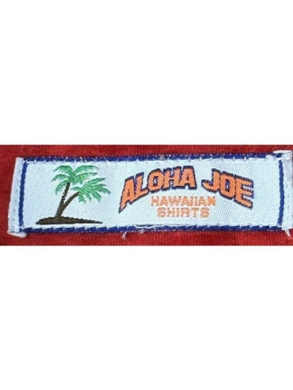 Aloha Joe Hawaiian Shirt Mens 2XL Red Tropical Floral Beach Resort Aloha Cruise - Picture 7 of 12